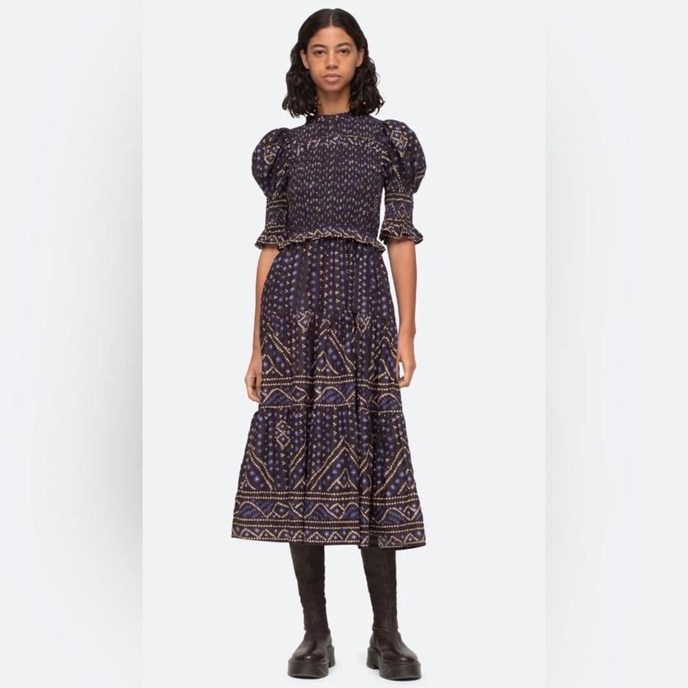New Sea, New York Delphine Dress Multi, Size Medium